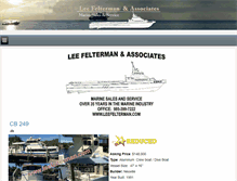 Tablet Screenshot of diveboats.leefelterman.com